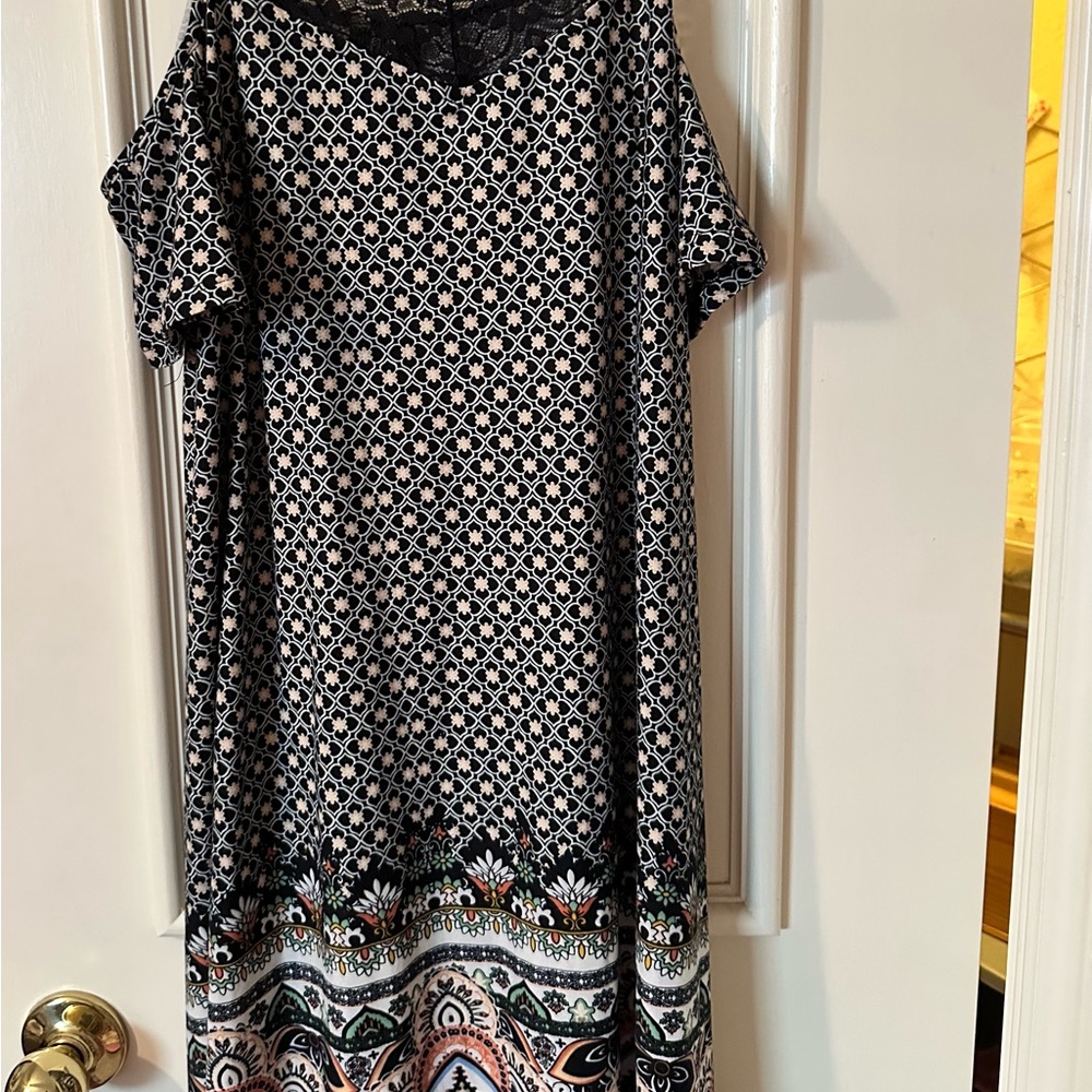 Summer Dress with lace detail, medium